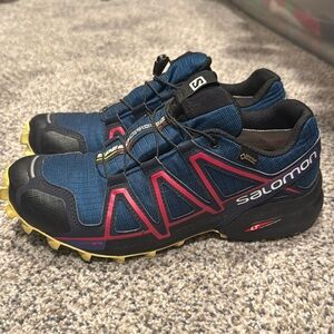 Salomon Speedcross 4 Womens Trail Running Shoes Light & Cushion Size 7.5